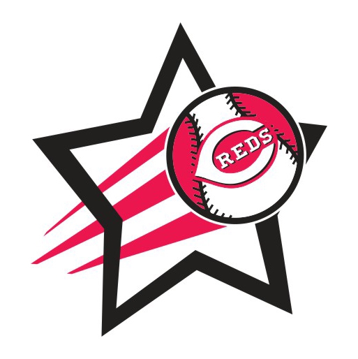 Cincinnati Reds Baseball Goal Star logo iron on paper